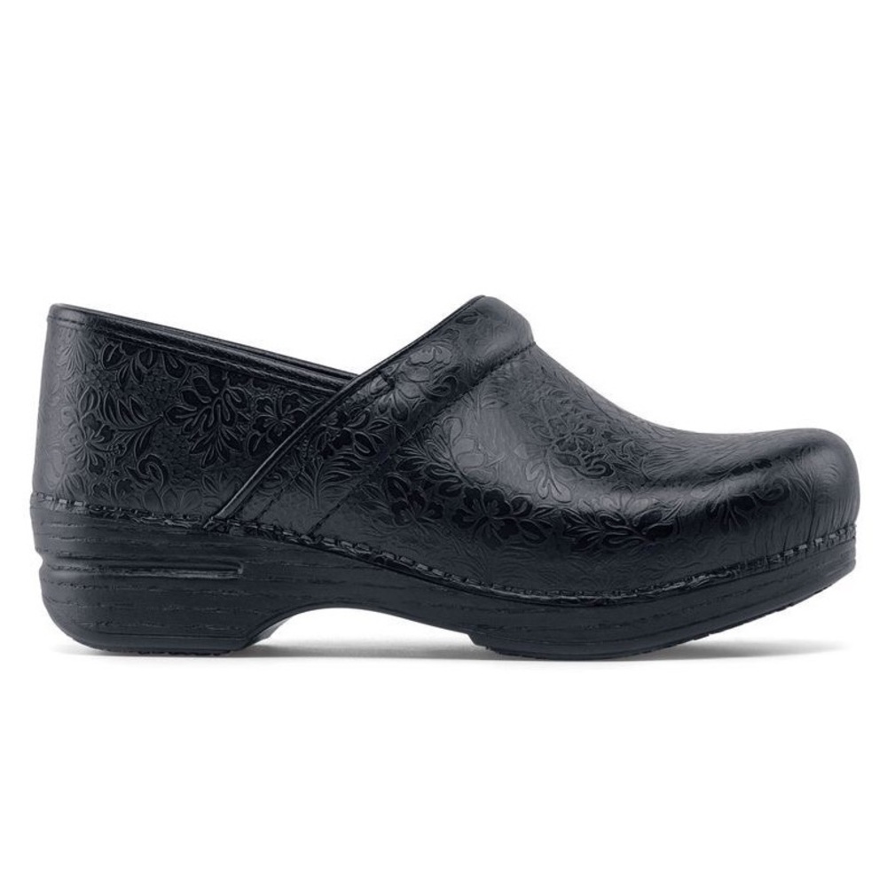 SOLD — Dansko Pro XP Floral Tooled Clog